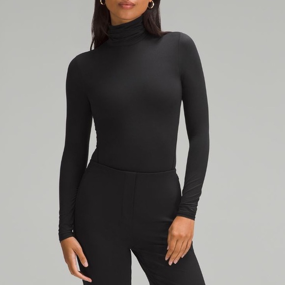 lululemon wundermost ultra soft nulu turtleneck bodysuit - Picture 2 of 6
